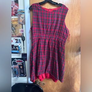 XXL ModCloth plaid dress